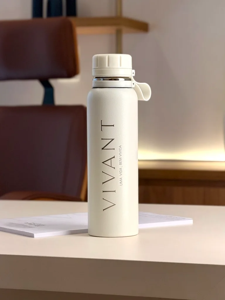 Detalhe da identidade Método VIVANT